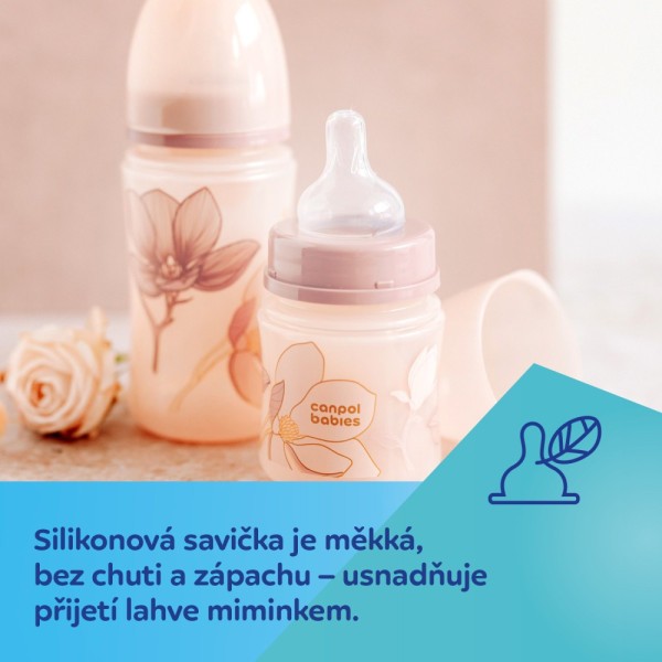 CANPOL BABIES Antikoliková lahev EasyStart GOLD