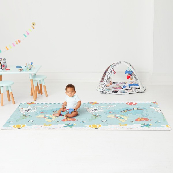 SKIP HOP Podložka na hraní bez PVC a BPA 218x132cm