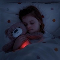 Zazu Medvídek BRODY - sleeptrainer s melodiemi a nočním světlem