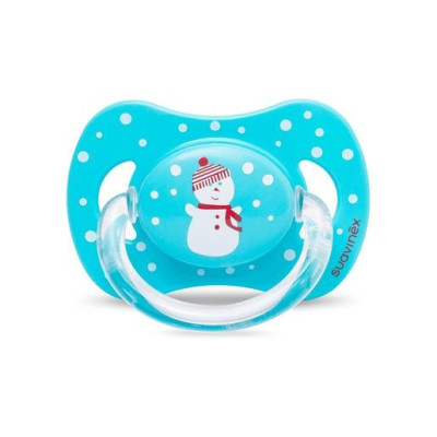 Suavinex ZIMA | ŠIDÍTKO fyziologické 4/18m SNĚHULÁK