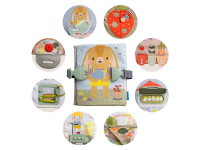 TAF TOYS Knížka s aktivitami My 1st Busy Book