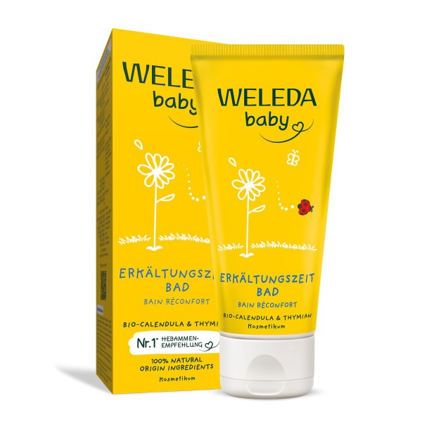 WELEDA Baby Měsíčková koupel při nachlazení 75 ml