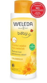 WELEDA čistící mléko na zadeček 400 ml