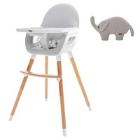 Dětská židlička Dolce 2 + dárek pletený slon