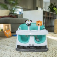 BABY EINSTEIN Podsedák na židli s 2 hračkami 2v1 Dine & Discover 6m + do 23 kg