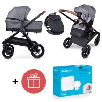 PETITE&MARS Kočárek 2v1 Trails Ultimate Grey + ANGELCARE AC027 Monitor pohybu dechu ZDARMA PETITE&MARS Kočárek 2v1 Trails Ultimate Grey + ANGELCARE AC027 Monitor pohybu dechu ZDARMA
