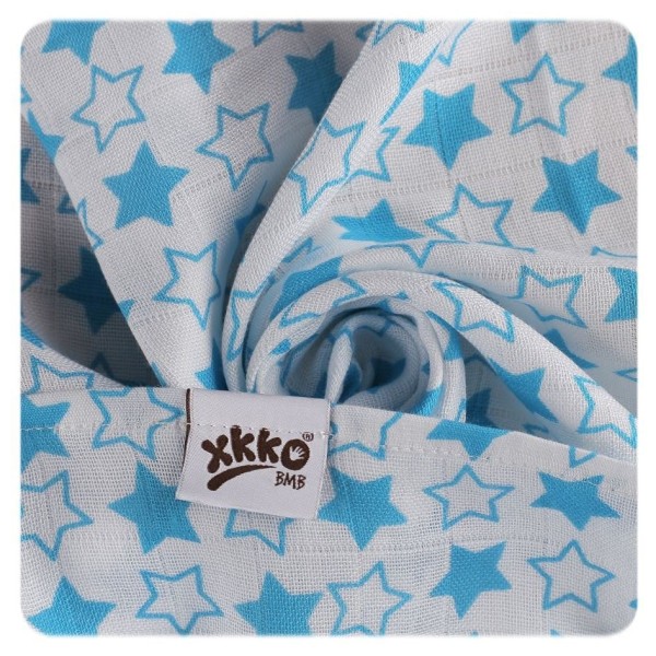 KIKKO Zavinovačka bambusová Little Stars 120x120 BMB