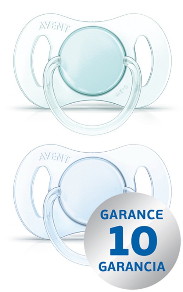 Šidítko Avent MINI 0-2m, 2 ks - chlapec