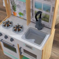 KidKraft Dřevěná kuchyňka  Let’s Cook přírodní