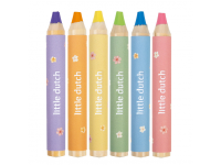 LITTLE DUTCH Pastelky 6 ks