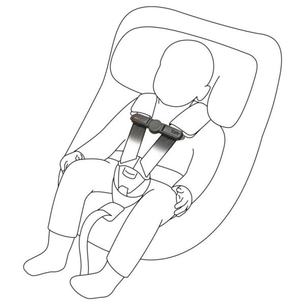 BESAFE Belt keeper Pojistka pásů