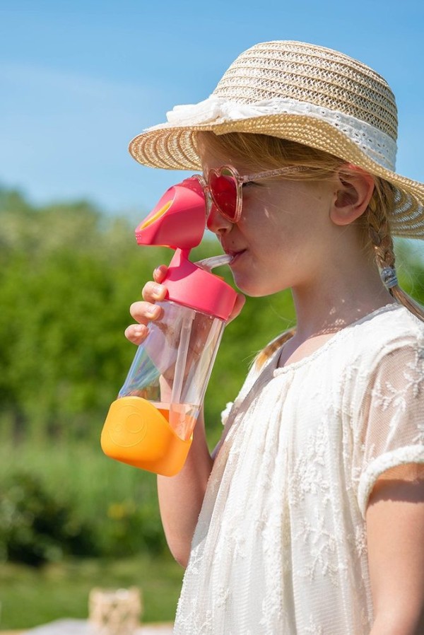 B.BOX Lahev na pití s brčkem 600 ml