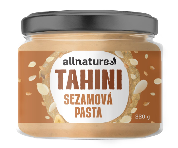 ALLNATURE Tahini – sezamová pasta 220 g
