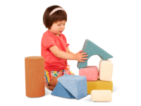 B-TOYS Textilní pěnové tvary Tumble-y Towers