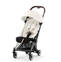 CYBEX COYA Chrome Dark Brown Golfový kočárek