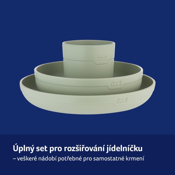 LOVI Sada nádobí s hrnečkem 3ks