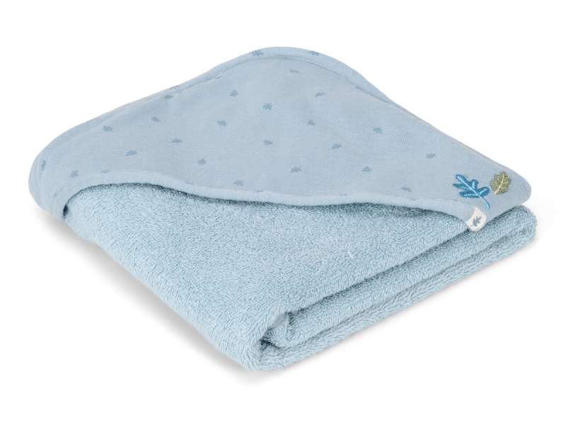 LITTLE DUTCH Osuška s kapucí 100x100 cm Pure