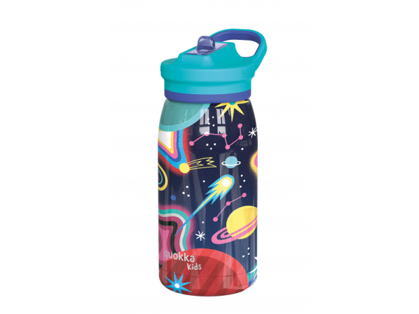 QUOKKA Nerezová termoláhev s pítkem Pop Kids 445 ml