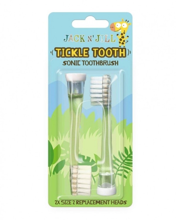 Jack N 'Jill Náhradní hlavice na sonický zubní kartáček Tickle Tooth