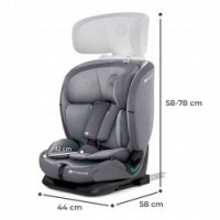 Kinderkraft ONETO3 i-Size 2023 cool grey
