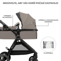 KINDERKRAFT Kočárek kombinovaný 3v1 Esme