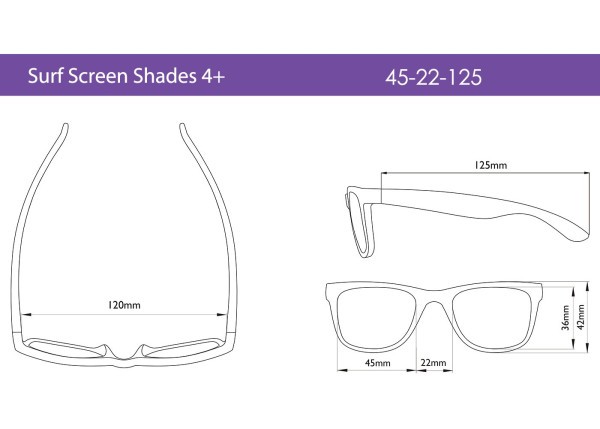 REAL SHADES Brýle proti modrému světlu Surf 4+