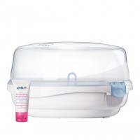 Philips AVENT Sterilizátor parný do mikrovlnky + Krém na bradavky 30 ml