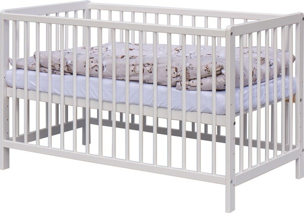 SCARLETT Dětská postýlka s kompletní výbavou Scarlett Fiki 120 x 60 cm