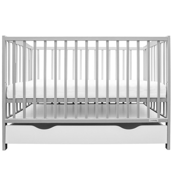 NEW BABY Dětská postýlka se šuplíkem LILLY