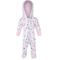 LITTLE ANGEL Overal podšitý DR Outlast® - bílá lvi/růžová baby