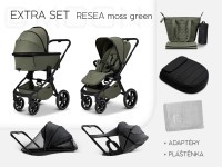MONN RESEA + Extra set Kombinovaný kočárek