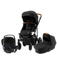 Set kočárek Britax Smile III + hluboká korba + autosedačka Set kočárek Britax Smile III + hluboká korba + autosedačka