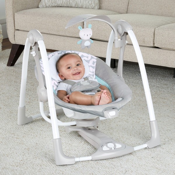 Houpačka konvertibilní vibrující s melodií Raylan 2v1 0m+, do 9kg