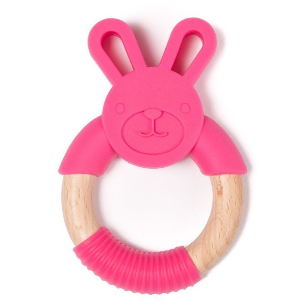 Kousátko B-TEETHER ANIMAL WOOD