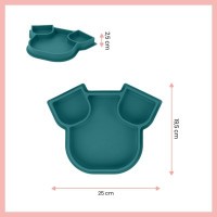 BABYMOOV Silikonový talíř ISY´PLATE