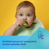 CANPOL BABIES Silikonový talíř s přísavkou SRDCE