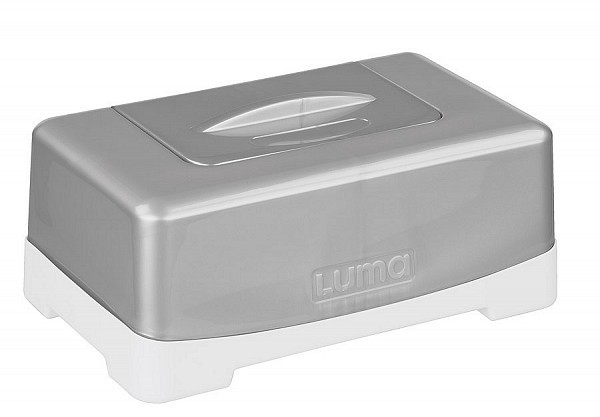 Box na vlhčené ubrousky LUMA - Sparkling Silver