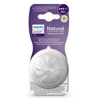 Philips AVENT Savička Natural Response 3 pomalý průtok 1m+, 2 ks