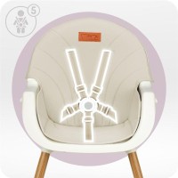 MOMI Jídelní židlička REKI