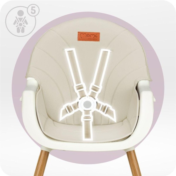 MOMI Jídelní židlička REKI
