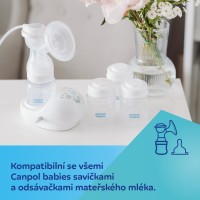 CANPOL BABIES Sada lahví na skladování mléka 3x120ml