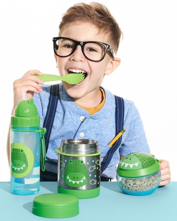SKIP HOP Zoo Termoska na jídlo se lžičkou/vidličkou 325 ml, 3r+