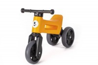 Odrážedlo FUNNY WHEELS Rider Sport modré 2v1, výška sedla 28/30cm nosnost 25kg 18m+ v sáčku