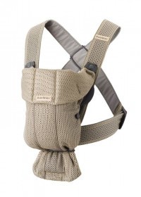 Babybjorn nosítko MINI Grey beige 3D Mesh