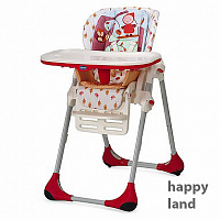 Židlička Chicco Polly 2v1 Happy Land
