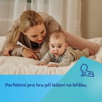 CANPOL BABIES Edukativní plyšová kniha FOX