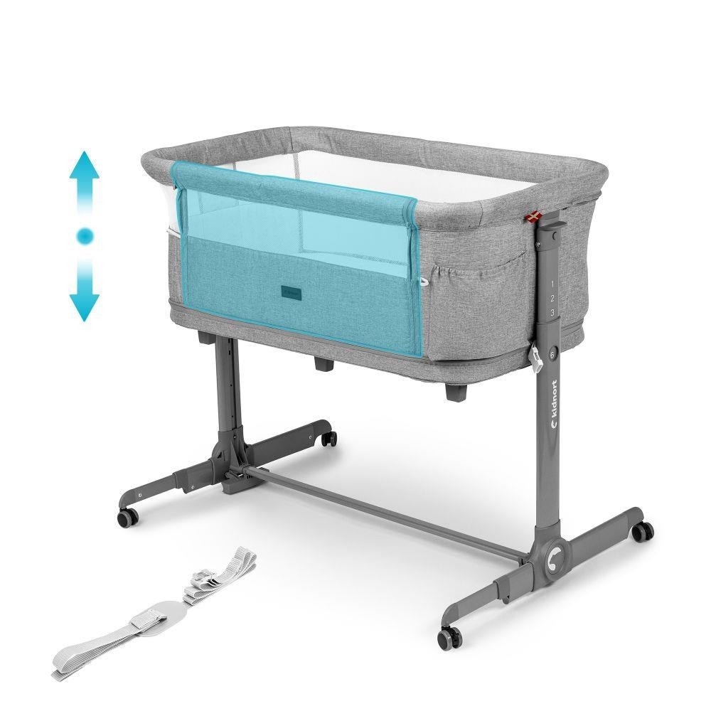 KIDNORT Postýlka Snäckskal