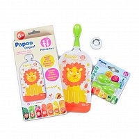 Kapsička na jídlo Papoo Original Lion 6 ks Kapsička na jídlo Papoo Original Lion 6 ks