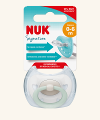 NUK Dudlík Signature silikon BOX 1 ks