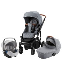 Set kočárek Britax Smile III + hluboká korba + autosedačka Set kočárek Britax Smile III + hluboká korba + autosedačka